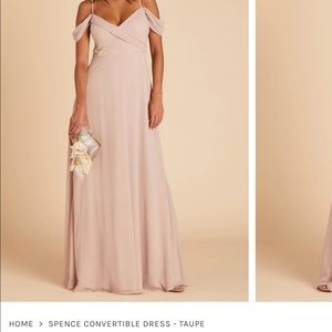 Birdy Grey Spence Convertible Dress in Rose Quartz size L